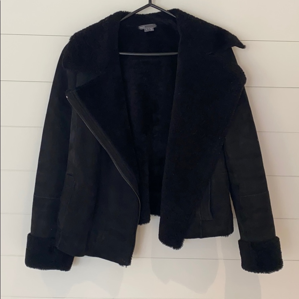 Vince Genuine Shearling Jacket